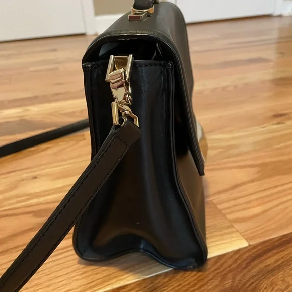 Kate Spade Black Convertible Crossbody/Satchel - Picture 6 of 12